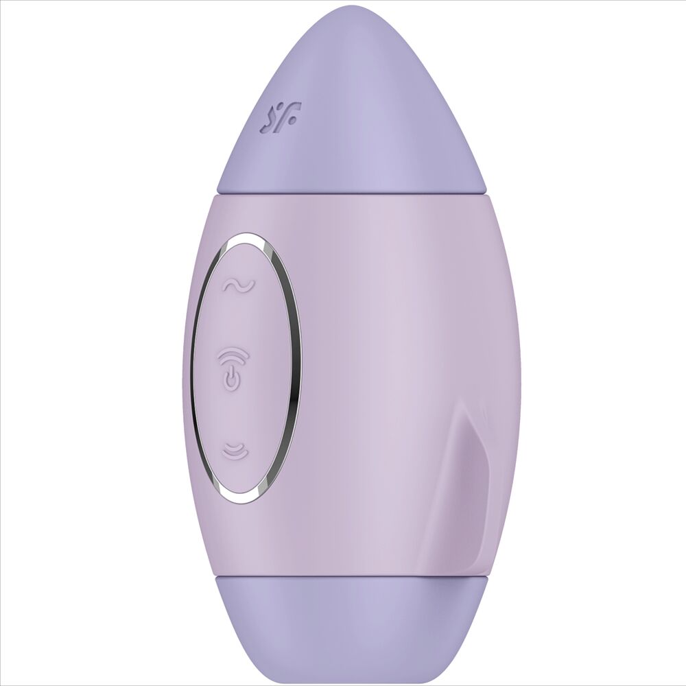 Stimulateur Clitoridien Air Pulse Mission Control 11 Intensités IPX7 - Satisfyer
