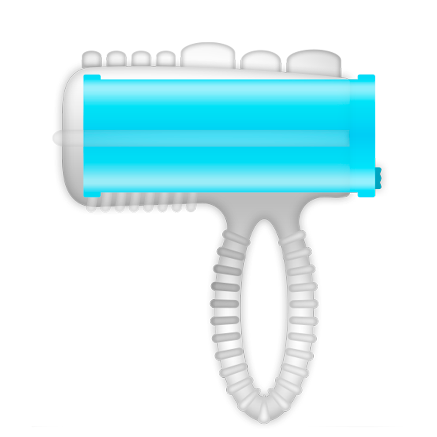 Stimulateur Clitoridien Bague Langue Vibrante Silicone Rechargeable - Casual Love