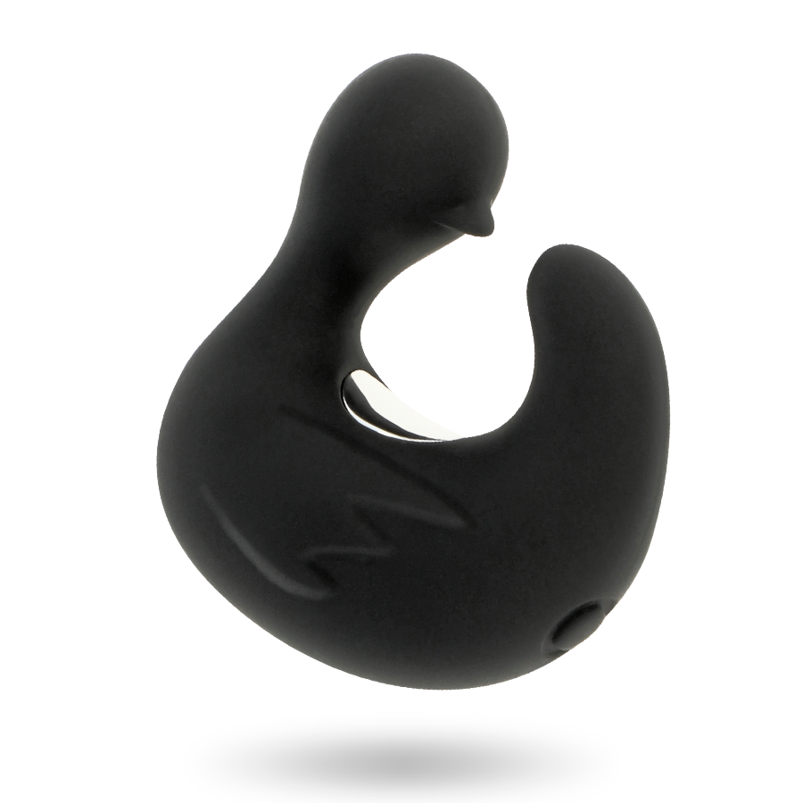 Stimulateur Clitoridien Doigt Duckymania Rechargeable 8 Modes - Black&Silver