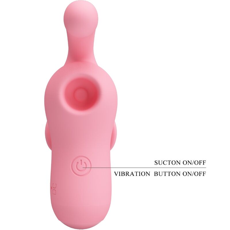 Stimulateur Clitoridien Doigt Magic Fairy Succion & Vibration Rechargeable - Pretty Love