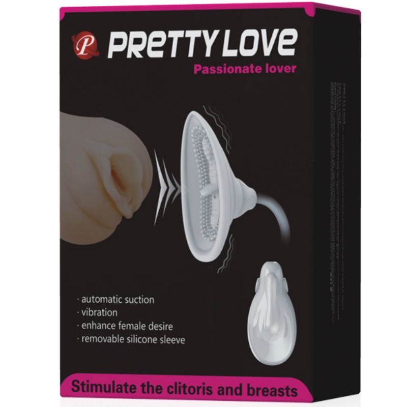 Stimulateur Clitoridien Flirtation Aspiration Vibration Télécommande - Pretty Love