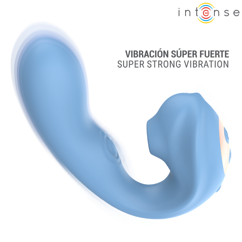 Stimulateur Clitoridien Gina 3-en-1 Succion Pulsation Vibration Rechargeable - Intense