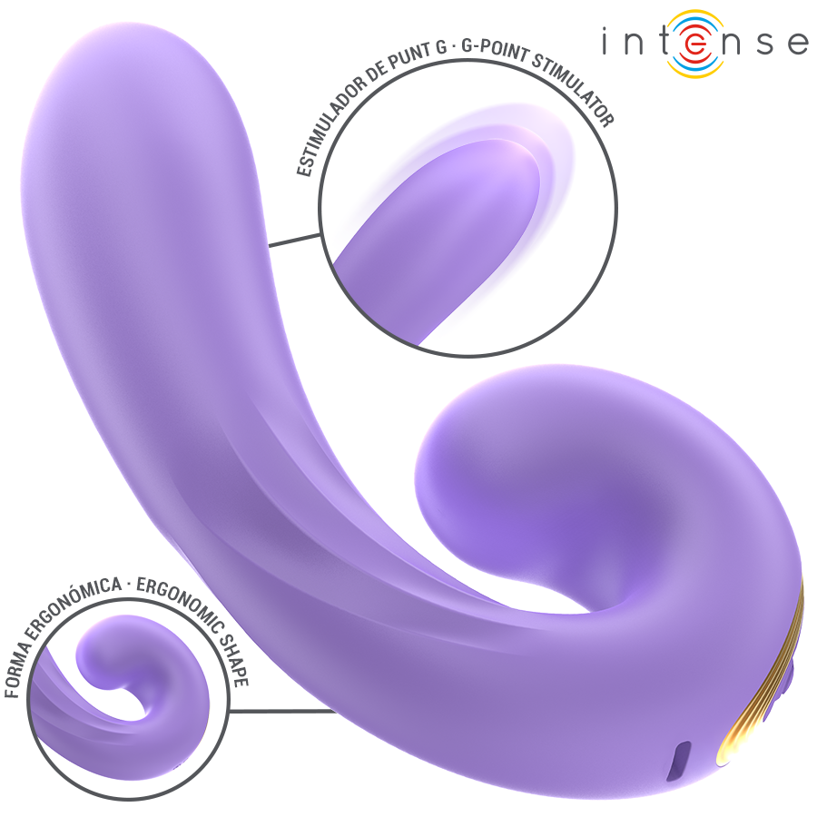 Stimulateur Clitoridien Meryl Double Vibration 2 Moteurs 10 Modes - Intense