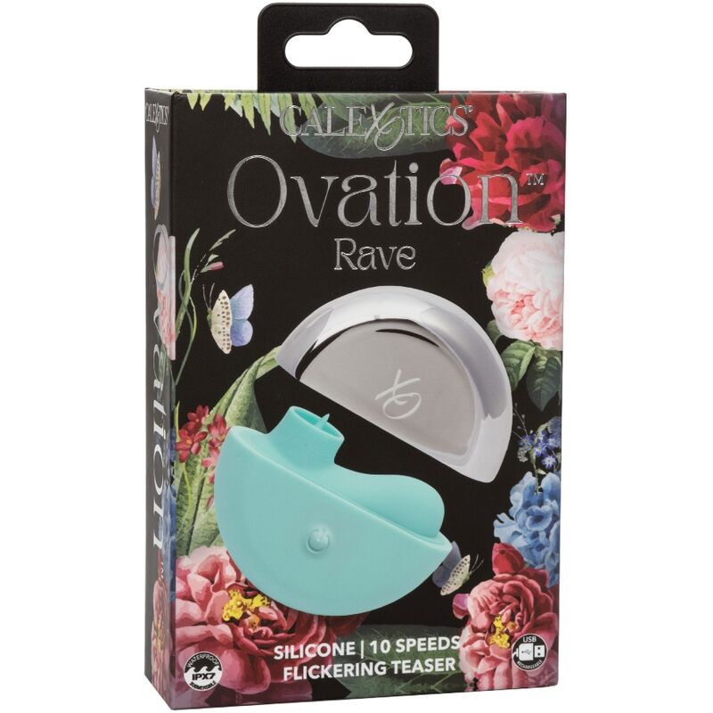 Stimulateur Clitoridien Ovation Rave 10 Vitesses Rechargeable IPX7 - CalExotics