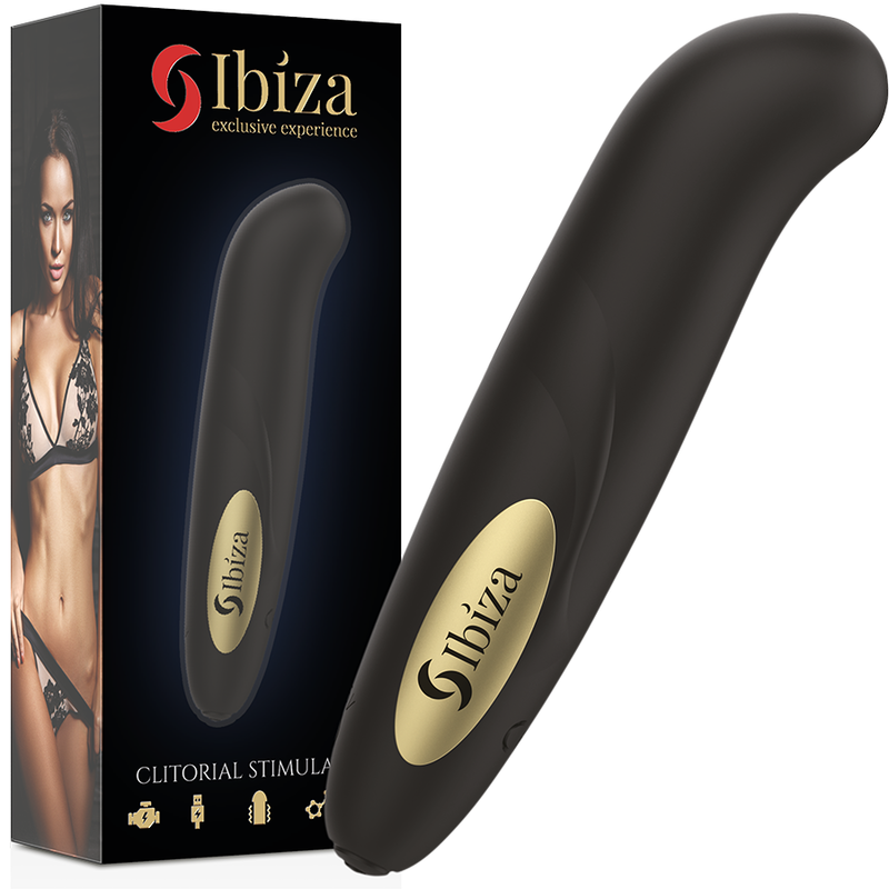 Stimulateur Clitoridien Rechargeable 10 Modes Doré Submersible - Ibiza Technology