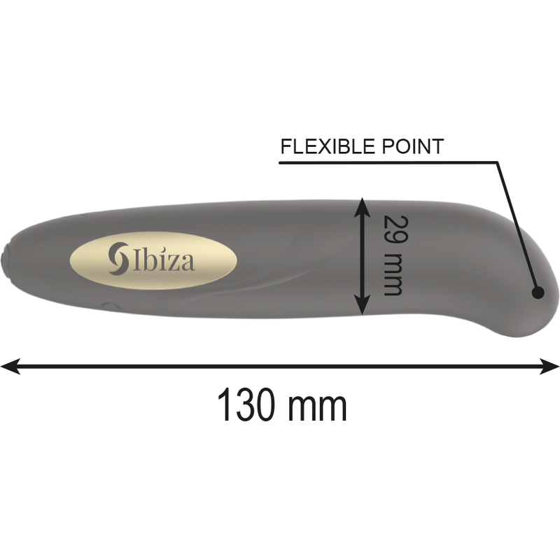 Stimulateur Clitoridien Rechargeable 10 Modes Doré Submersible - Ibiza Technology
