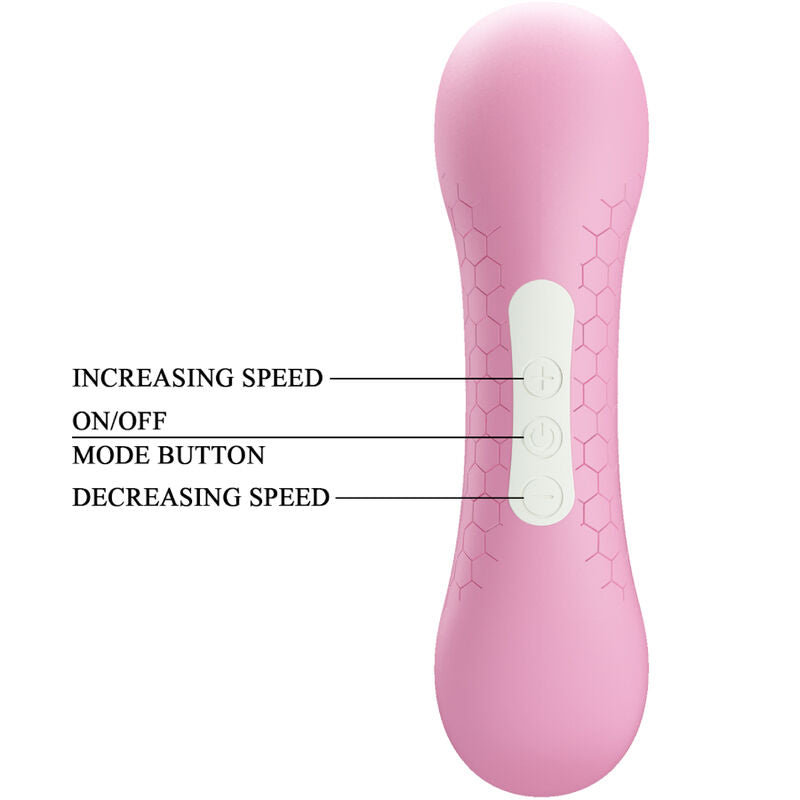 Stimulateur Clitoridien Sans Contact 7 Modes Étanche Rechargeable - Romance