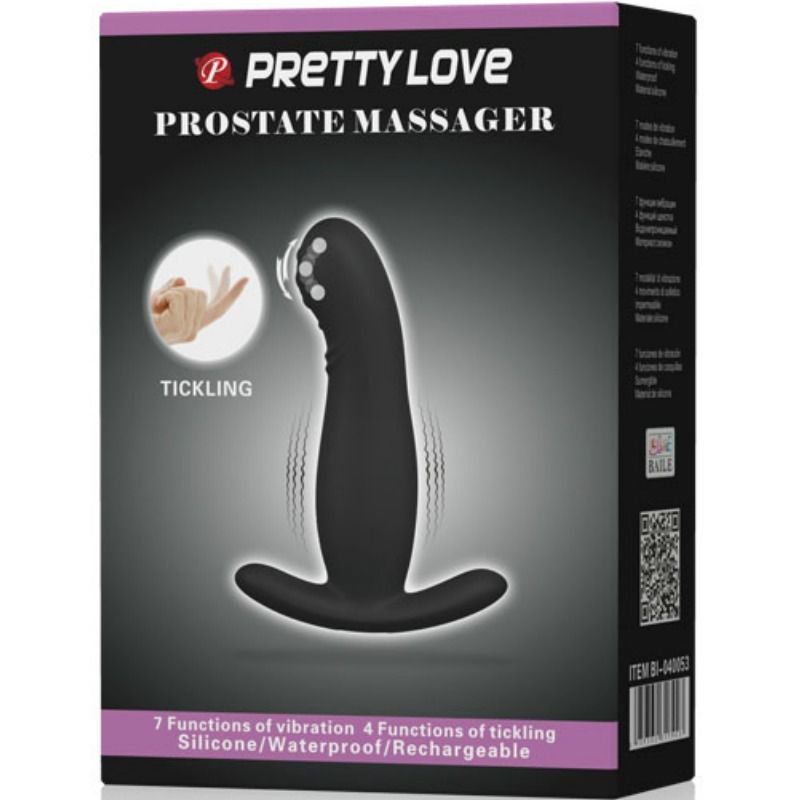 Stimulateur de Prostate Vibrant 7 Modes Vibration 4 Modes Ticking Rechargeable - Pretty Love