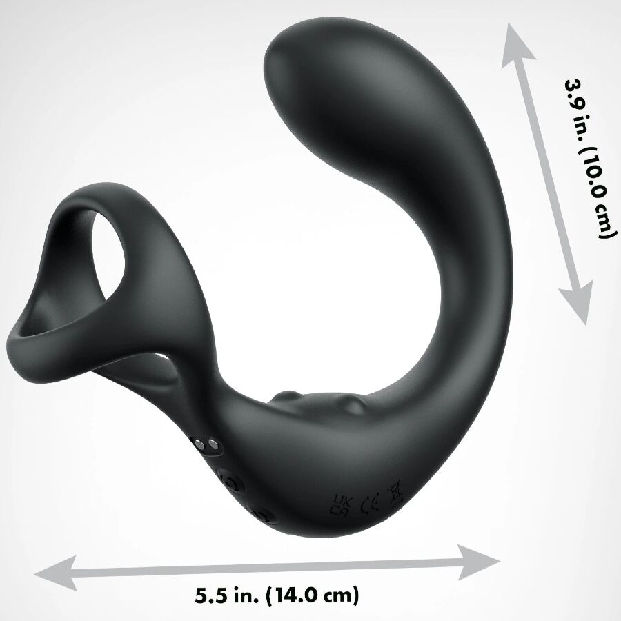 Stimulateur Prostate Périnée Vibrant Ass-Gasm Taint-alizer Télécommande - Anal Fantasy