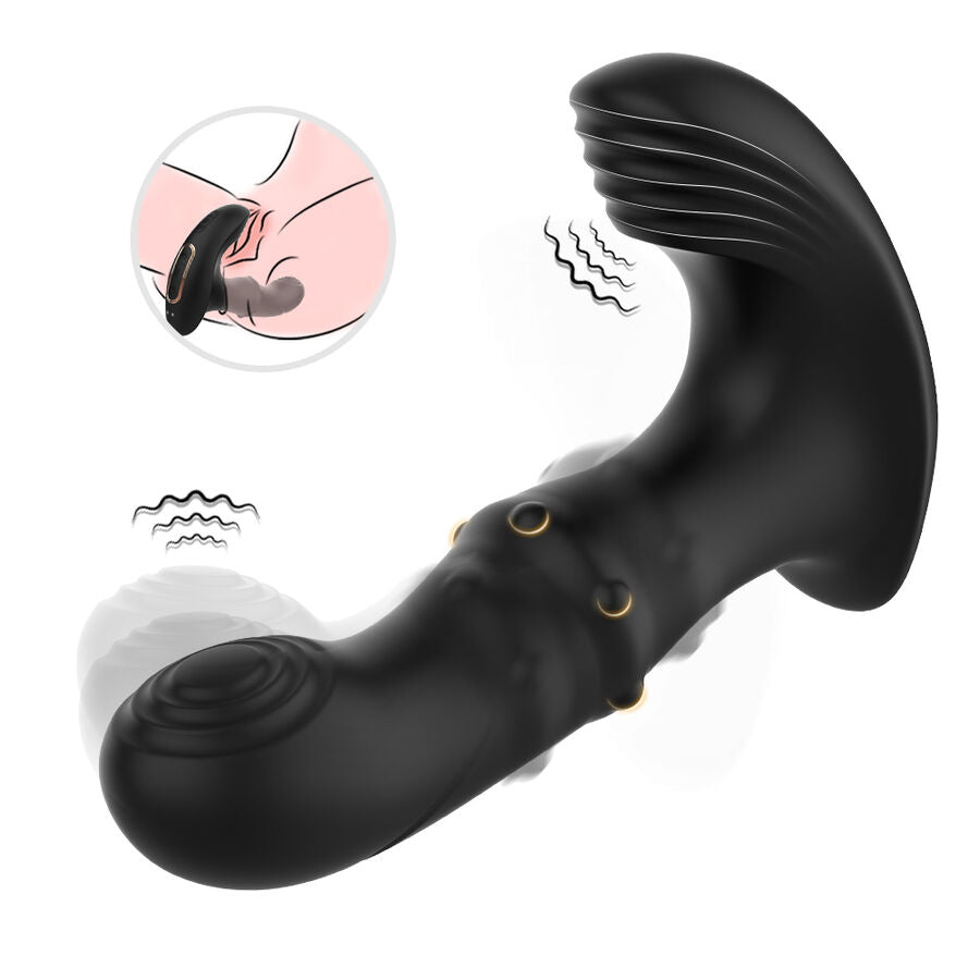 Stimulateur Prostate Rotatif Télécommandé 9 Modes Double Moteur IPX7 - Armony