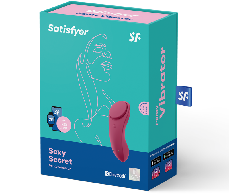Stimulateur Vibrant Connecté Secret Sexy App Satisfyer Connect IPX7 - Satisfyer