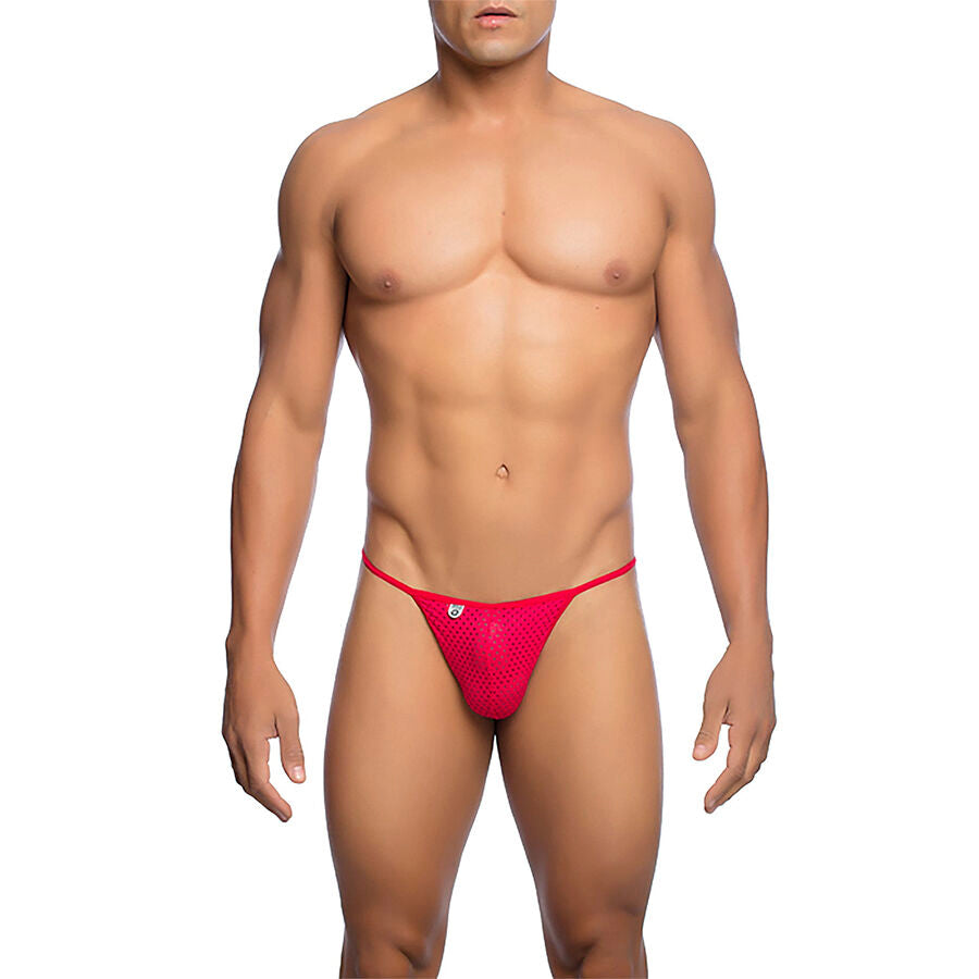 String Homme en V Microfibre Poche Sculptante - Mob