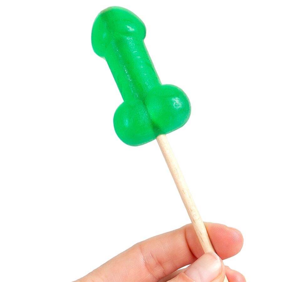 Sucette Pénis Bonbon Menthe Effet Rafraîchissant 100% Comestible - Secretplay