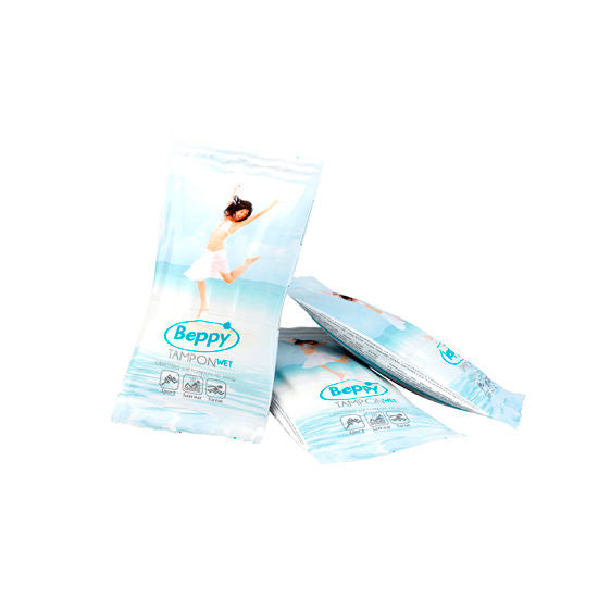 Tampons Beppy Soft Comfort Humides - Sans Fil Gel Lavande