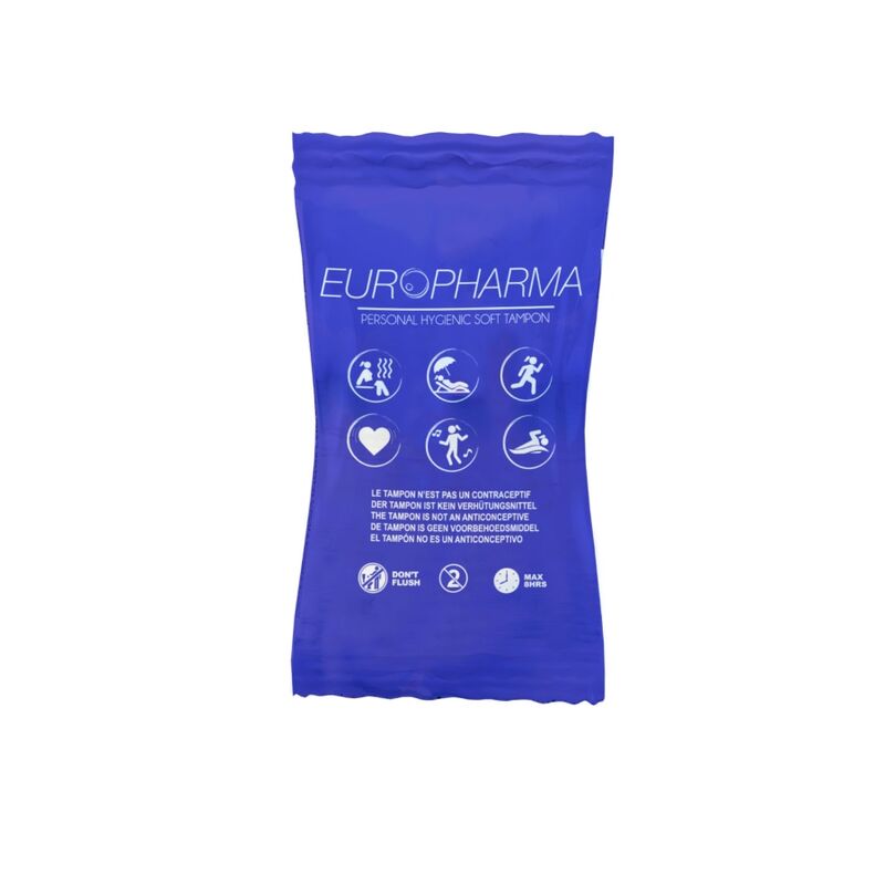 Tampons Hygiéniques Sans Cordon Gel Confort Boîte de 6 - Europharma
