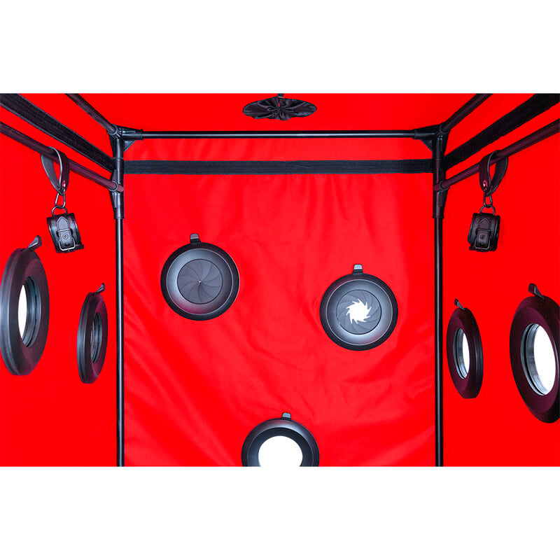 Tapis de Confinement BDSM Kink Club Cabine 4 Anneaux Métal - Secret Dome