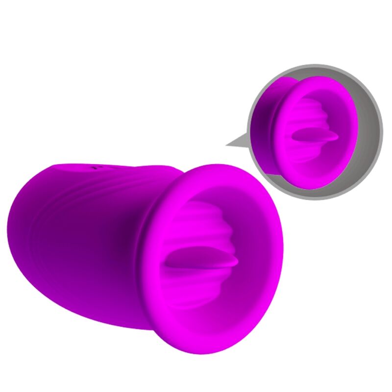 Œuf Vibrant Daisy Dual Double Stimulation 12 Vibrations 3 Léchages - Pretty Love