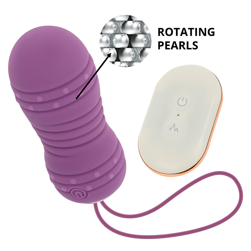 Œuf Vibrant Télécommandé 7 Modes de Rotation Rechargeable - Ohmama