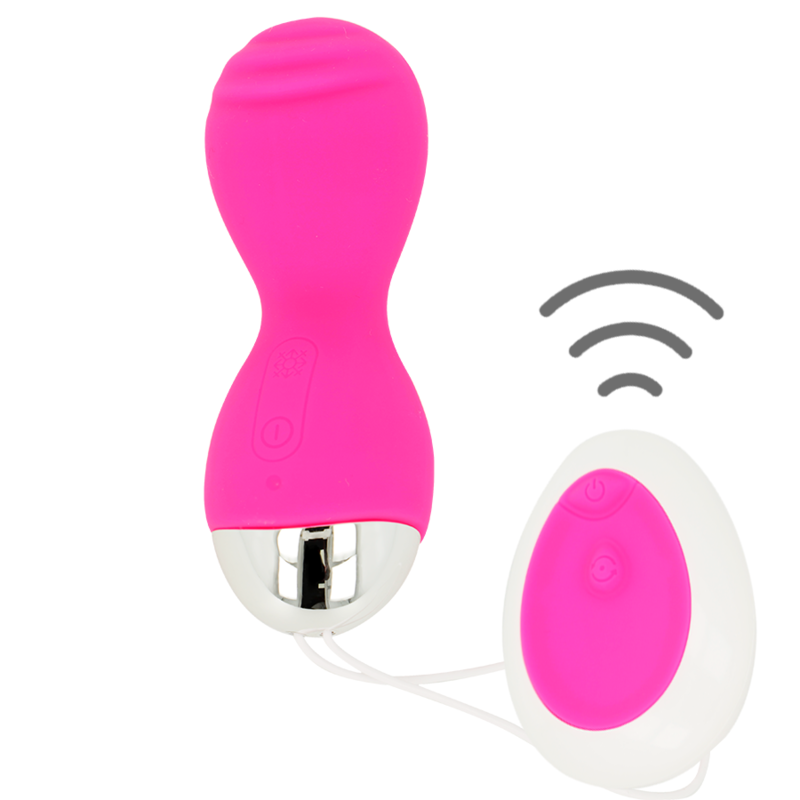 Œuf Vibrant Télécommandé Silicone 10 Modes Rechargeable - Ohmama