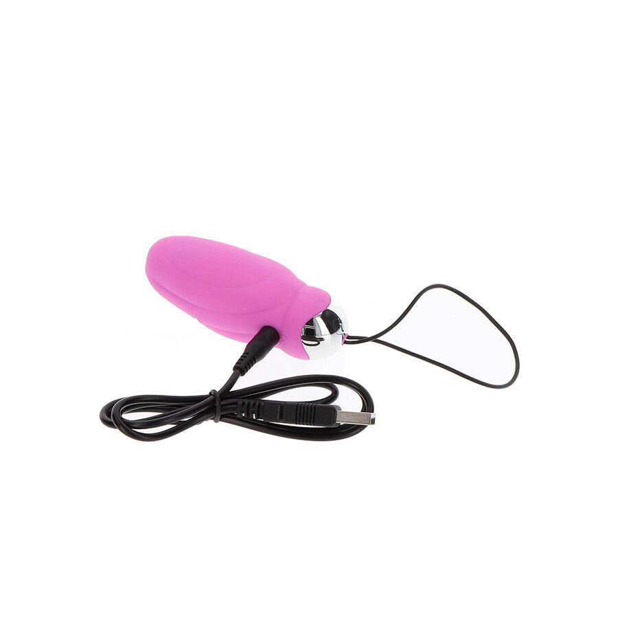 Œuf Vibrant Télécommandé You Crack Me Up Perles Rotatives - Toyjoy