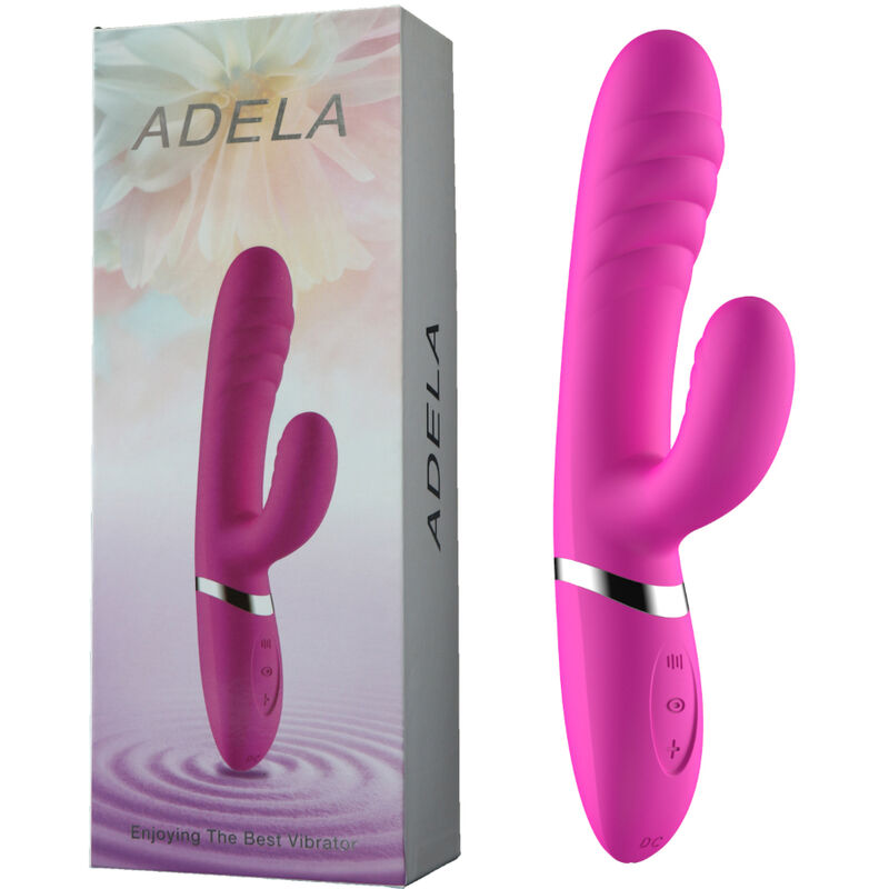 Vibromasseur Adela Rechargeable Étanche 36 Modes Fuchsia - Armony