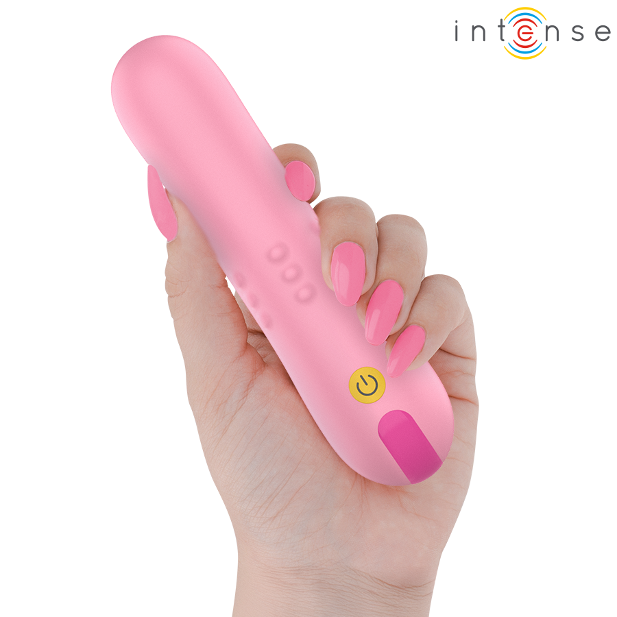 Vibromasseur Barbara Perles Rotatives 10 Modes Rechargeable - Intense
