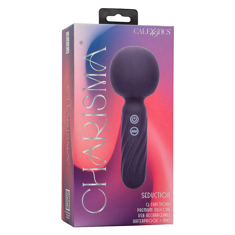Vibromasseur Charisma Seduction 12 Fonctions Tête Bulbeuse IPX7 Rechargeable - CalExotics