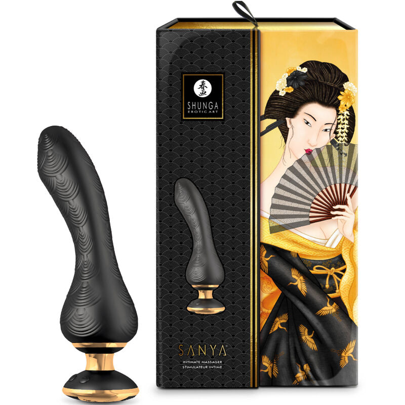 Vibromasseur Clitoridien Sanya Silicone Doux Rechargeable - Shunga