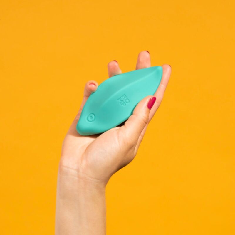 Vibromasseur Clitoridien Wave Forme Ergonomique Flexible Rechargeable - ROMP