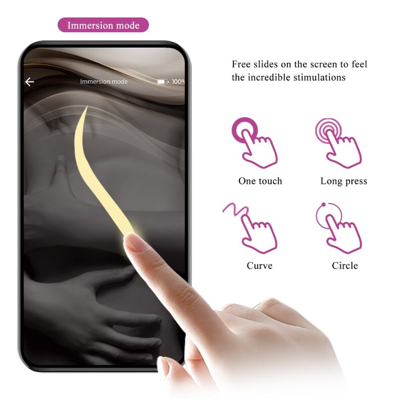Vibromasseur Connecté Hector Électrostimulation 12 Vibrations App - Pretty Love