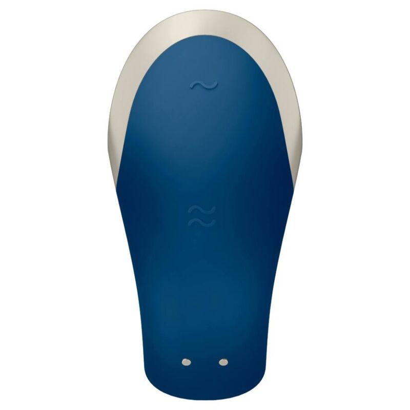 Vibromasseur Couple Double Love Luxe Métal Connecté IPX7 - Satisfyer