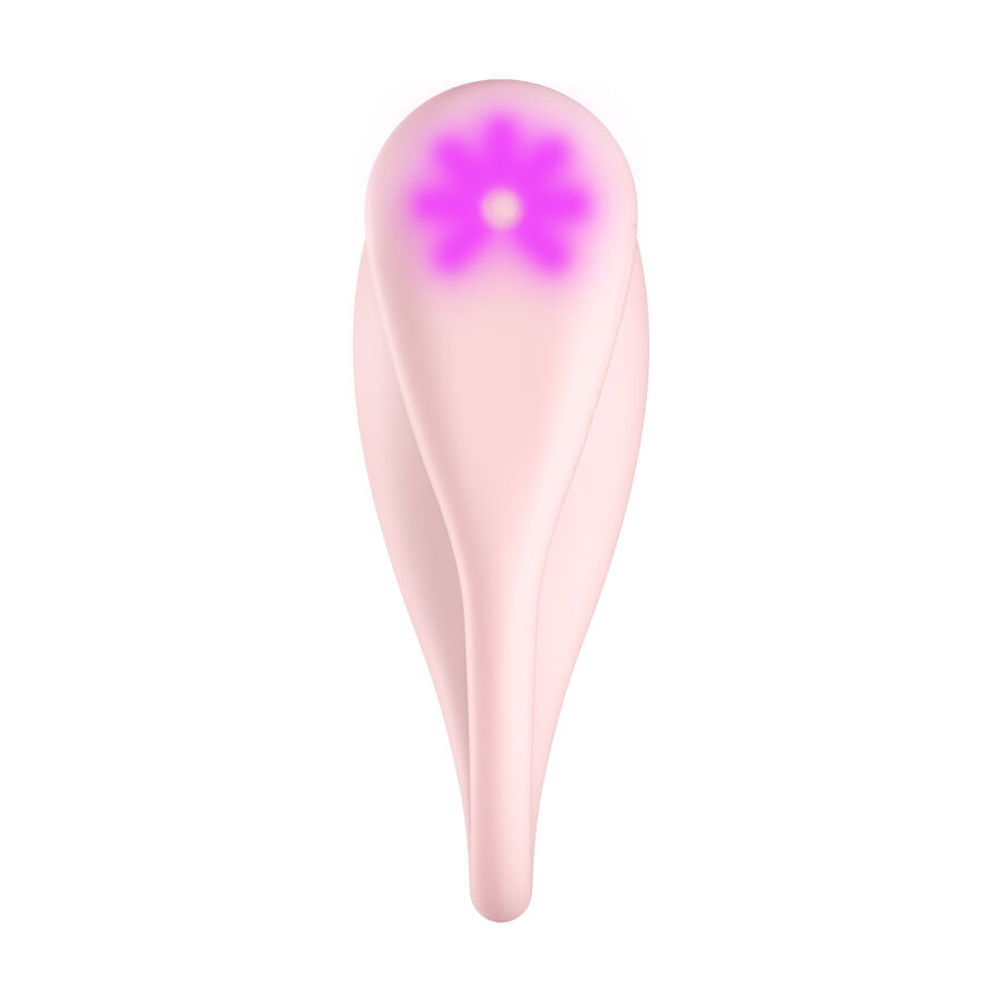 Vibromasseur Couple Spot Kiss Me Forme en U Plusieurs Modes - Kiiroo