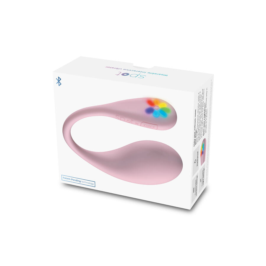 Vibromasseur Couple Spot Kiss Me Forme en U Plusieurs Modes - Kiiroo