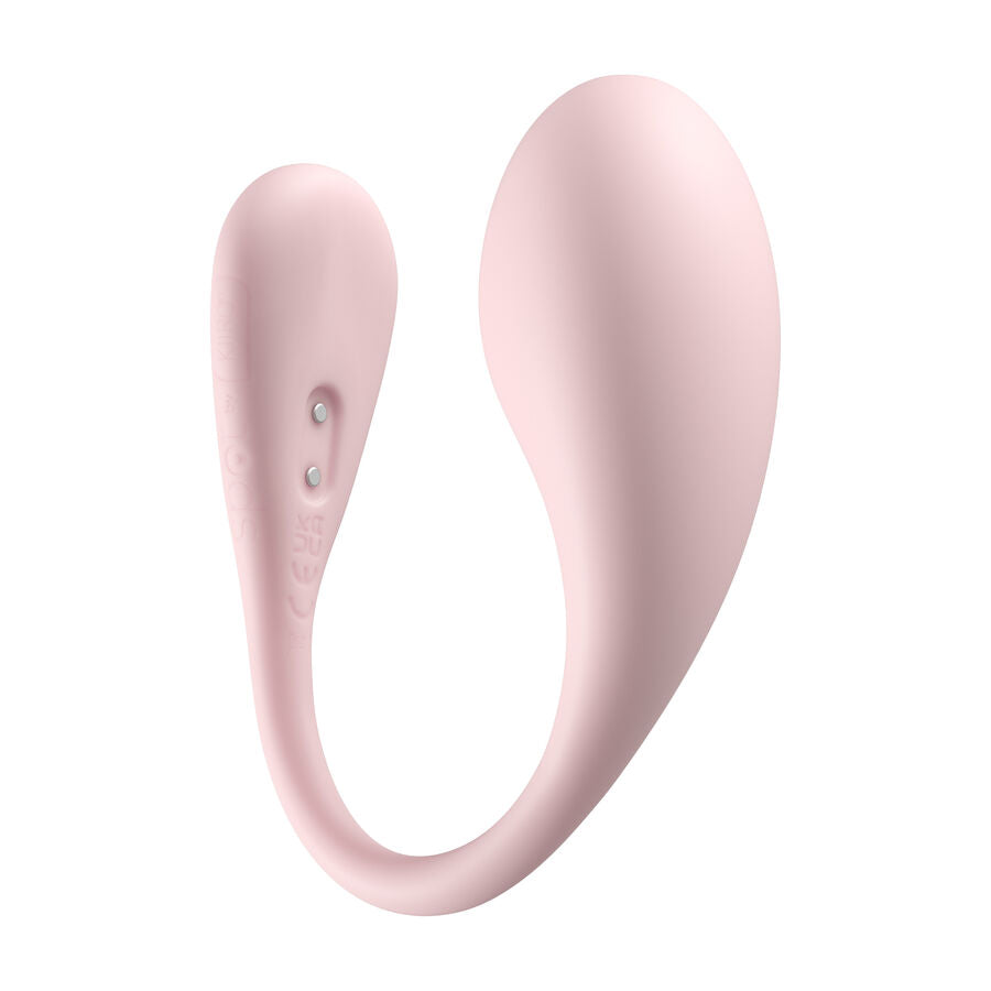 Vibromasseur Couple Spot Kiss Me Forme en U Plusieurs Modes - Kiiroo