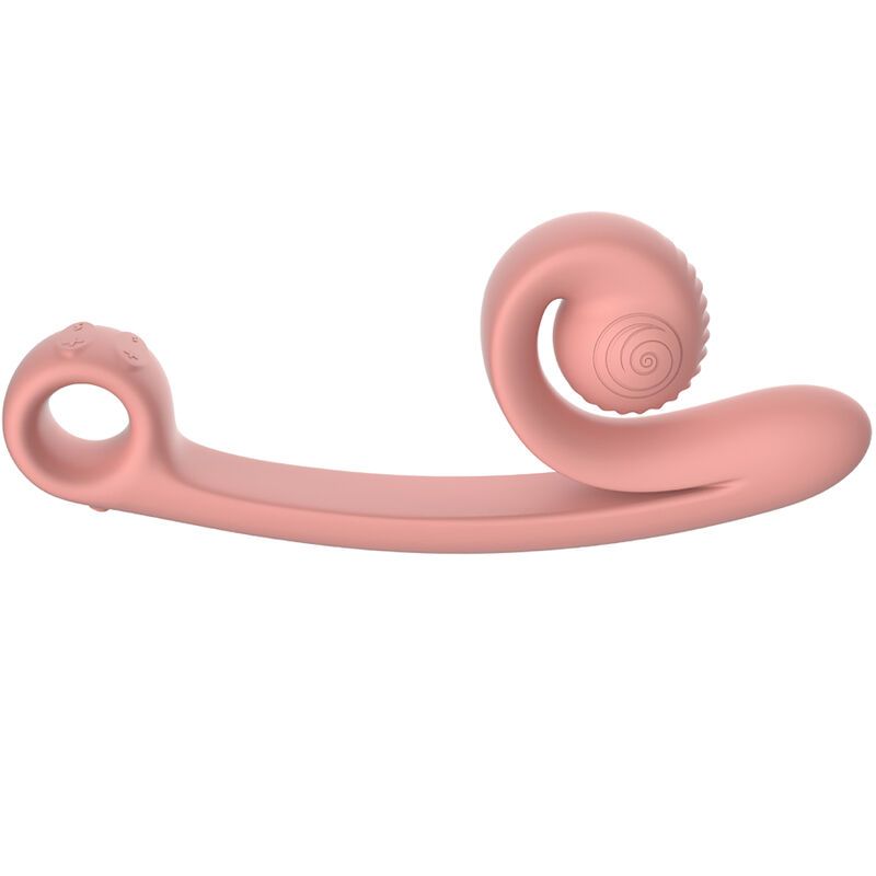 Vibromasseur Courbe Snail Vibe Double Stimulation Rotatif Rechargeable - Snail Vibe
