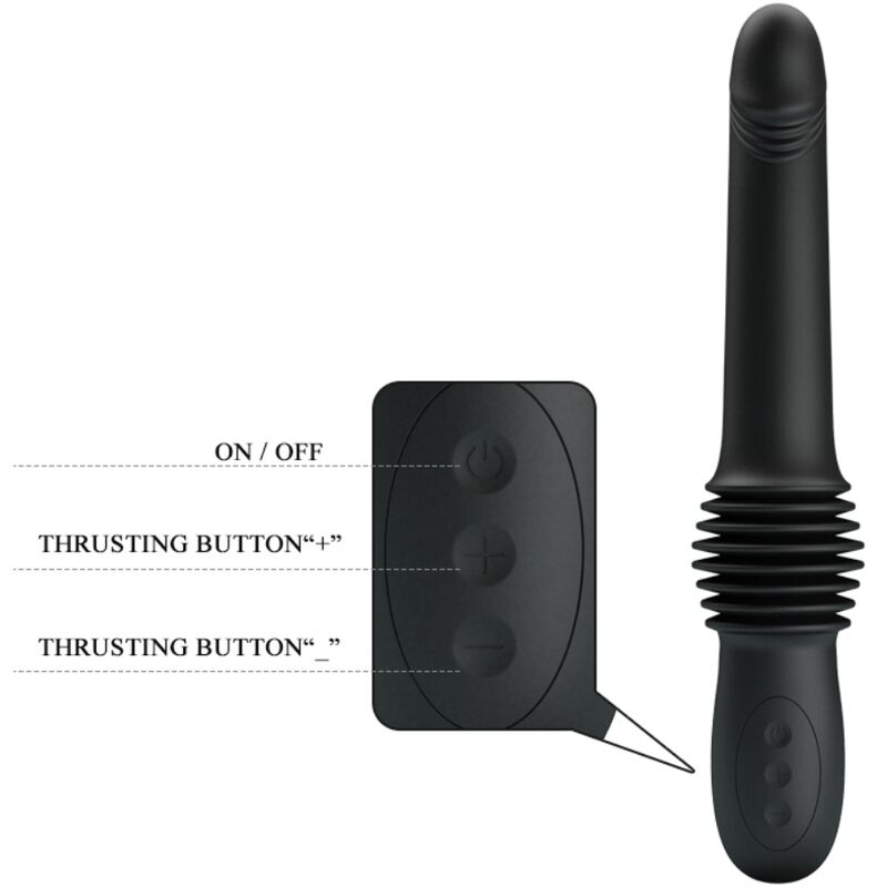 Vibromasseur Culotte Pazuzu Télécommande Sans Fil 10 Modes Rechargeable - Pretty Love