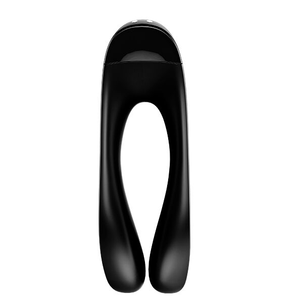 Vibromasseur Doigt Candy Cane Orange Compact IPX7 - Satisfyer