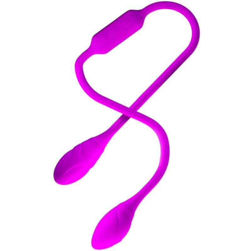 Vibromasseur Double Flexible Dream Lover Whip 12 Modes Rechargeable - Pretty Love