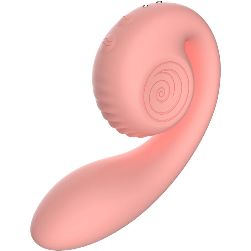 Vibromasseur Double Gizi Stimulation Clitoris et Point G 3 Couleurs - Snail Vibe