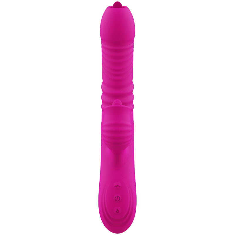 Vibromasseur Double Stimulation Fanny Chauffant Rotatif 20 Modes - Armony