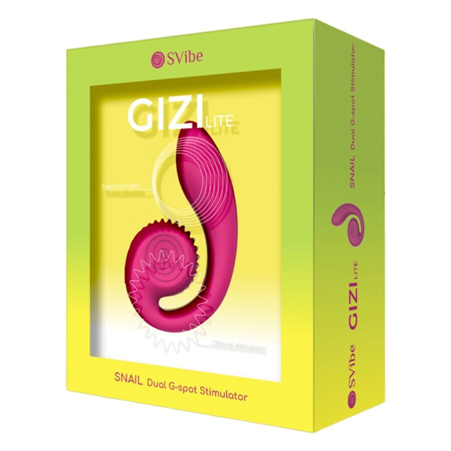 Vibromasseur Double Stimulation Gizi Lite Point G et Clitoris - Snail Vibe