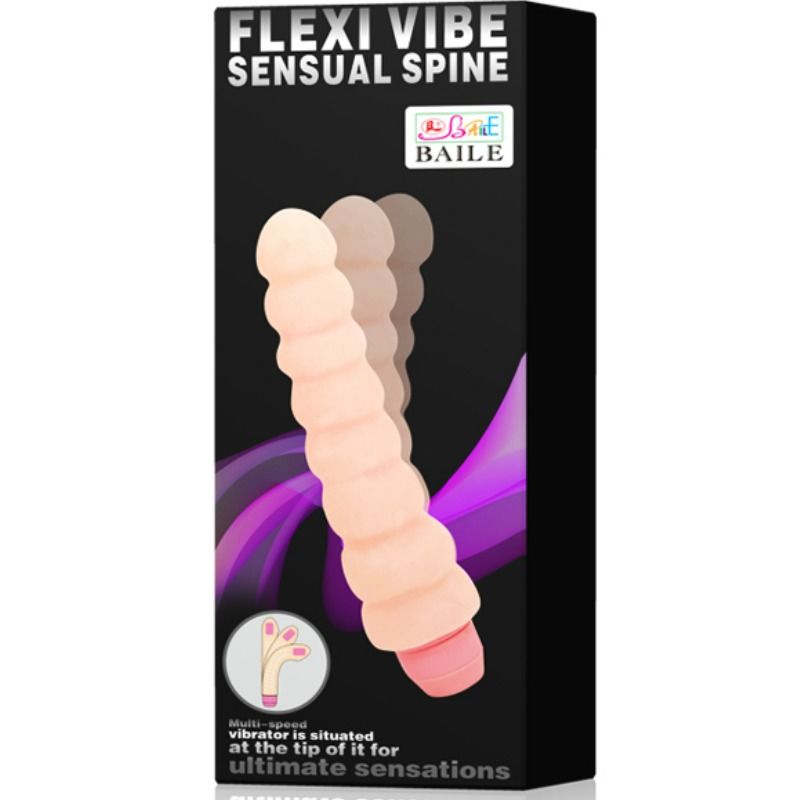 Vibromasseur Flexible Flexi Vibe Sensual Spine Ondulé 19 cm - Baile