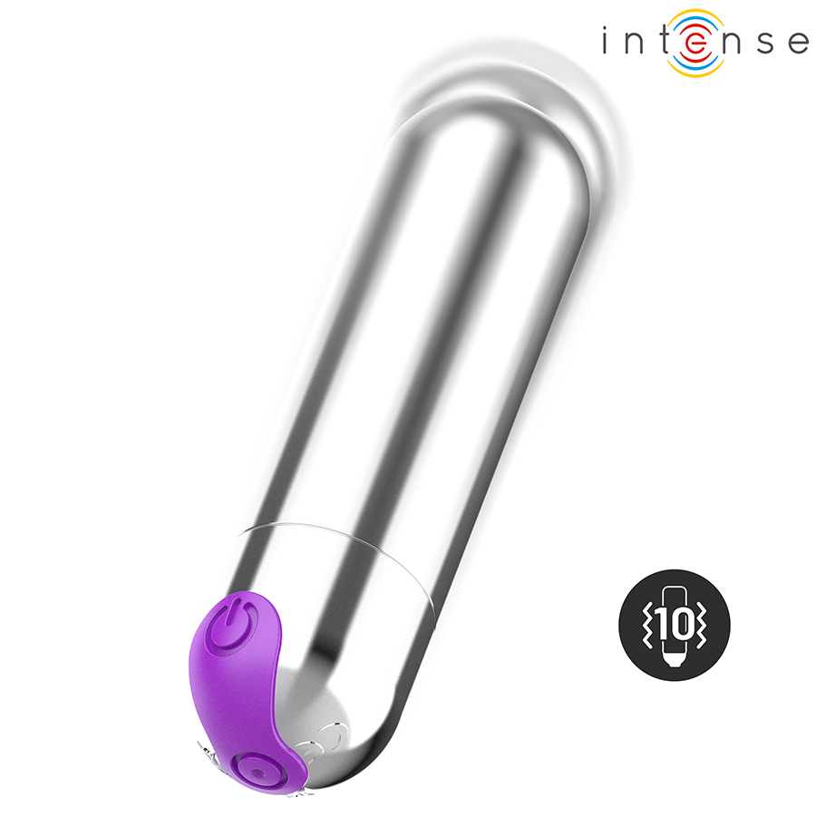 Vibromasseur Mini Bullet Karen Rechargeable 10 Modes Étanche - Intense