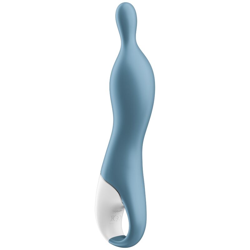 Vibromasseur Point A A-Mazing 1 Tige Incurvée Lisse 2 Moteurs - Satisfyer