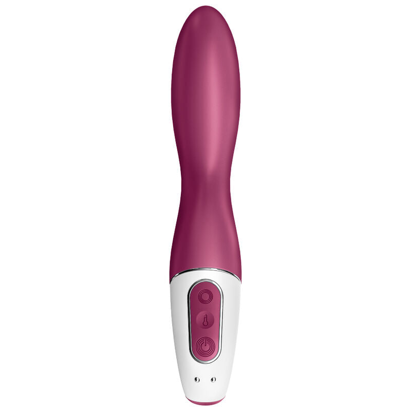Vibromasseur Point G Chauffant Heated Thrill Connecté 12 Modes IPX7 - Satisfyer
