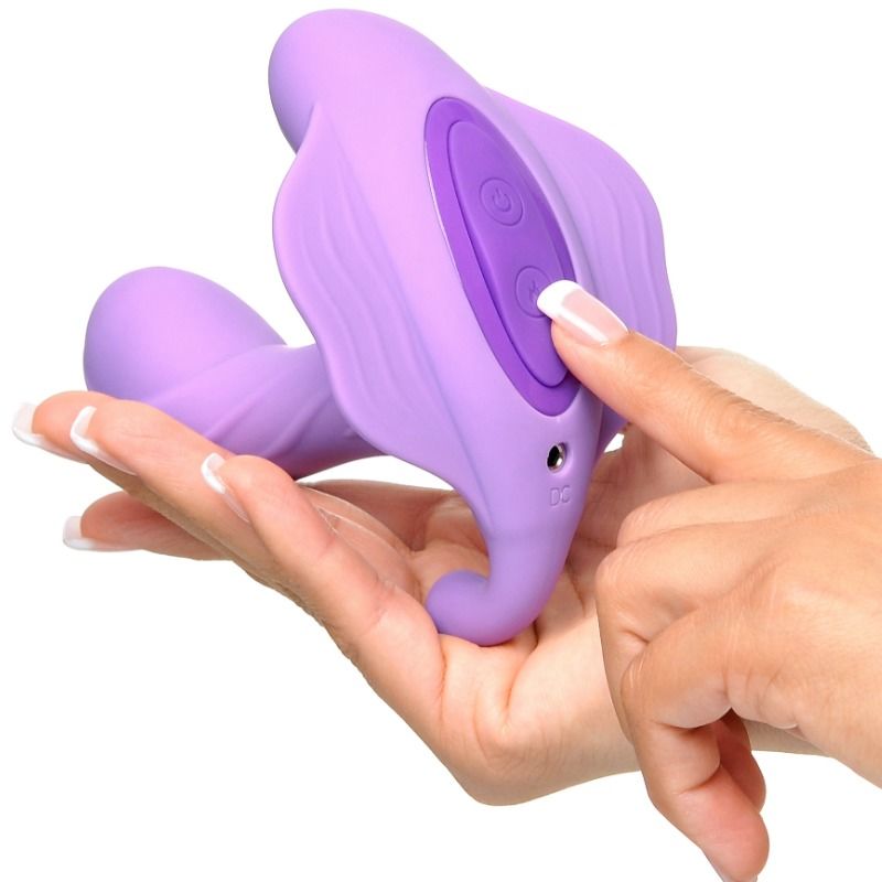 Vibromasseur Point G Chauffant Stimulate-Her Télécommandé Double Moteur - Fantasy For Her