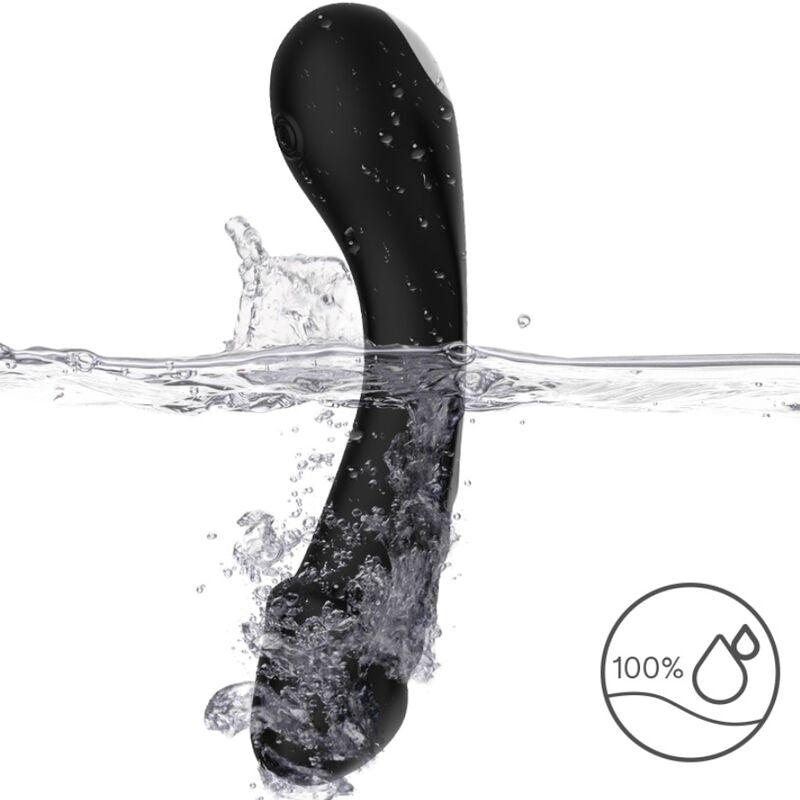 Vibromasseur Point G Courbé Silicone 9 Modes Rechargeable - Armony