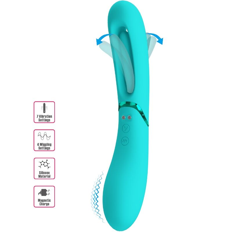 Vibromasseur Point G Lexie Mouvement Come-Hither 7 Vibrations - Romance