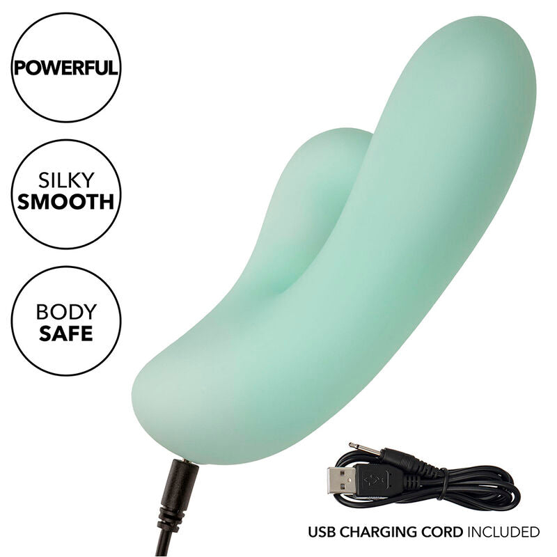 Vibromasseur Point G Pacifica Fiji 10 Vibrations Double Moteur IPX7 - CalExotics