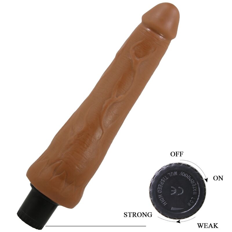 Vibromasseur Réaliste Alfredo Veiné 21,5 cm Multi-Vitesses - Pretty Love